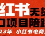 【推荐】小红书无货源项陪目‬跑营，从0-1从开店到爆单，单店30万销售额，利润50%，有所‬的货干‬都享分‬给你【更新】