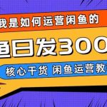 我是如何在闲鱼卖手机的，日发300单的秘诀是什么？【揭秘】