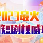 市面高端12800米6月最新短剧玩法（抖音+快手+B站+视频号）日入1000-5000，小白从零就可开始