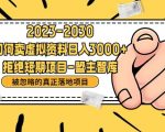 抖音，快手，小红书，我如何引流靠信息差卖刚需资料日入3000+【揭秘】