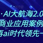 熊厂长·AI大航海2.0，掌握AI作图商业应用案例，帮助你再ai时代领先一步