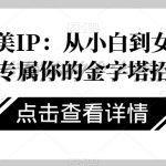 打造完美IP：从小白到女神，建立专属你的金字塔招牌