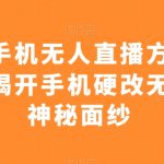 视频号手机无人直播方象掘金项目，揭开手机硬改无人直播神秘面纱