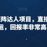 小红书矩阵达人项目，直接复制搬运，回报率非常高