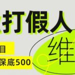 职业打假人电商维权揭秘，一单保底500，全新冷门暴利项目【仅揭秘】